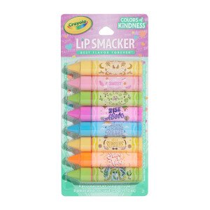 Lip Smacker Crayola Party Pack 8 Moisturizing Lip Balms X 6