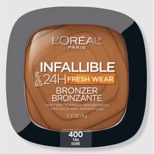 Loreal Infaillible 24h Fresh Wear Matte Bronzer 400 Tan X 3