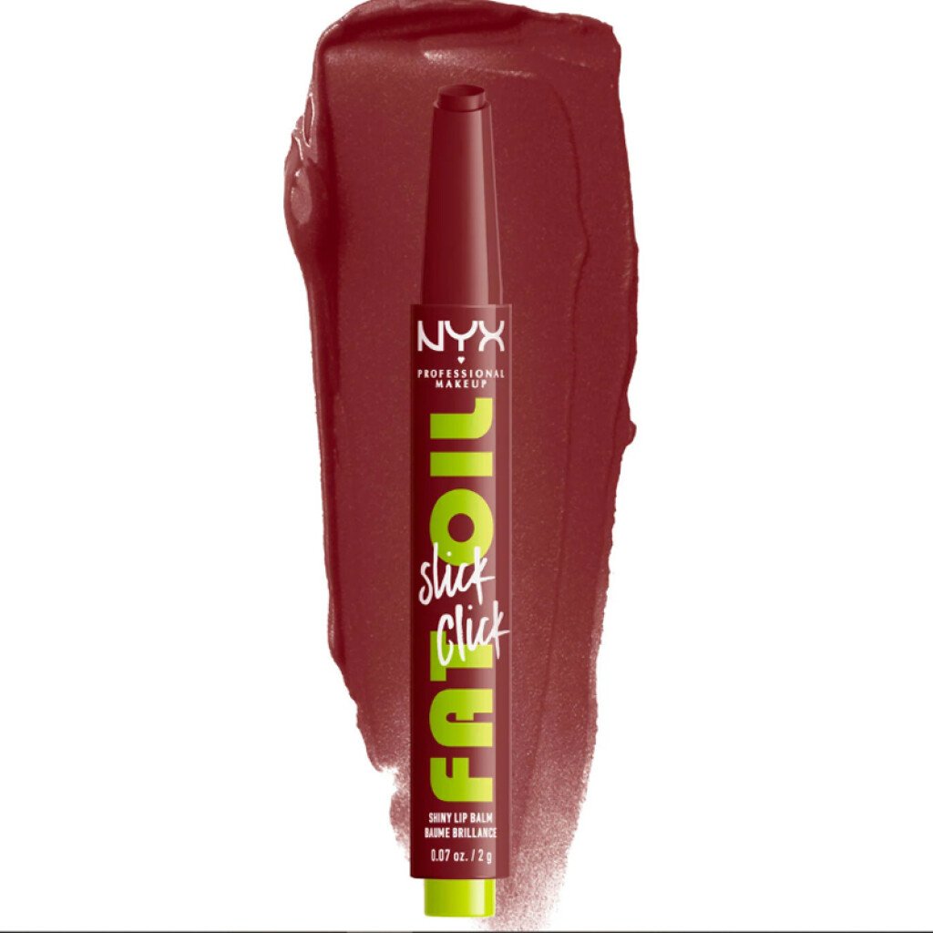 NYX Fat Oil Lip Slick Click Shiny Lip Balm 16 Verified X 6