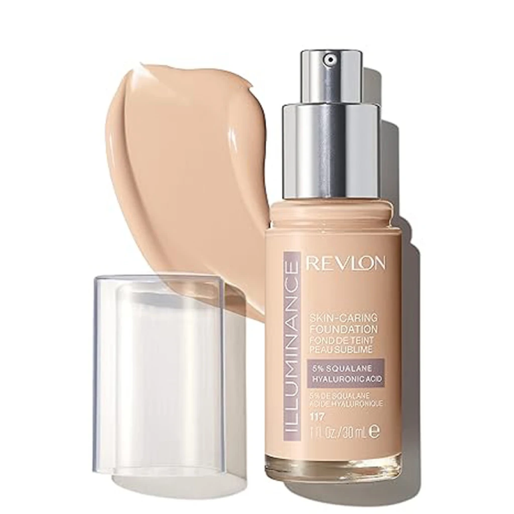 Revlon Illuminance Skin-Caring Liquid Foundation 117 Light Beige X 6