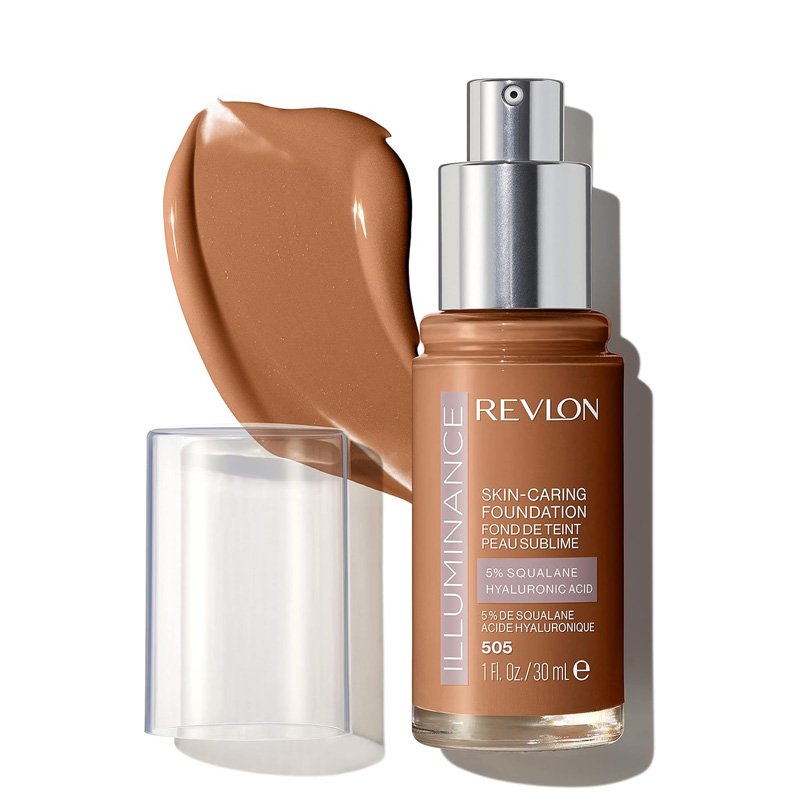 Revlon Illuminance Skin-Caring Liquid Foundation 505 Rich Sand X 6 Revlon Illuminance Skin-Caring Liquid Foundation 505 Rich Sand X 6