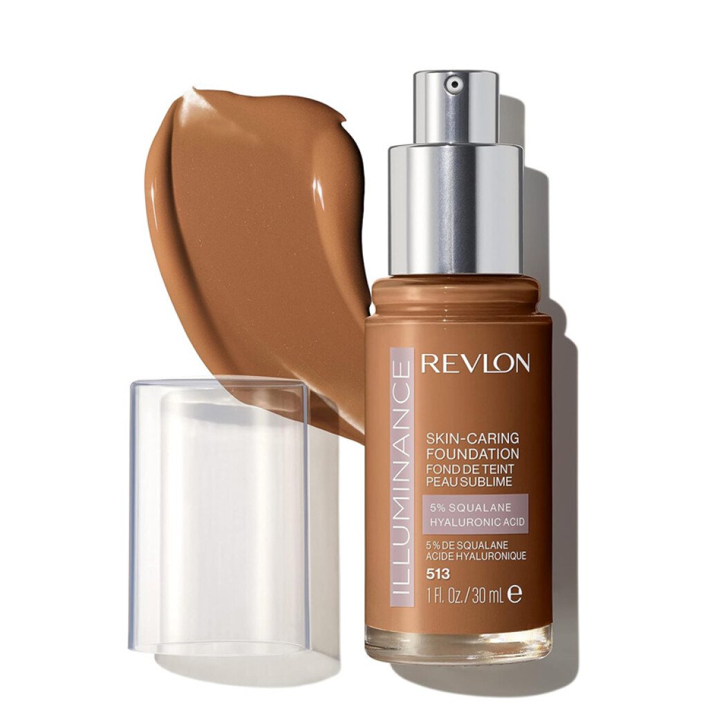 Revlon Illuminance Skin-Caring Liquid Foundation 513 Brown Suede X 6